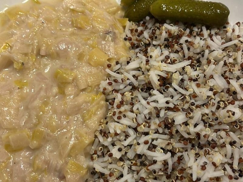 Cliquez pour zoomer ! Fondue de poireaux Thermomix par lilyyjones