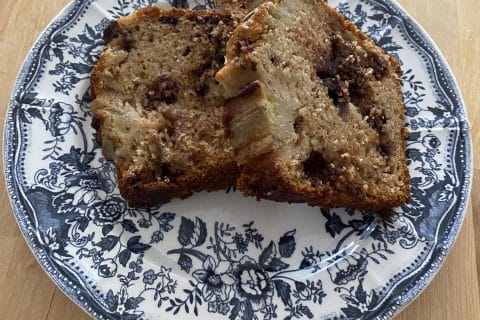 Cliquez pour zoomer ! Banana bread vegan Thermomix par cookoph