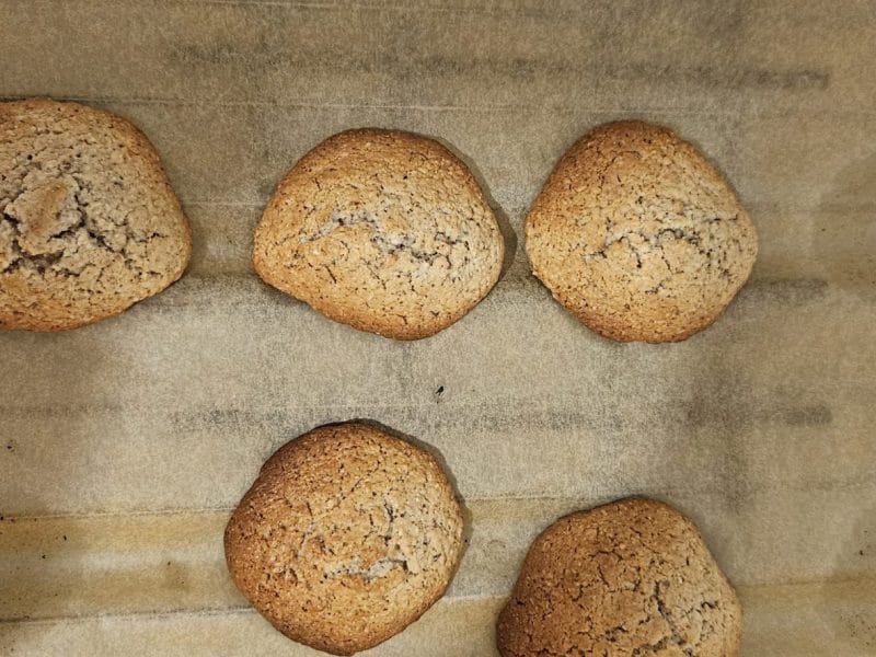 Cliquez pour zoomer ! Biscuits aux flocons d’avoine et amandes Thermomix par viki972
