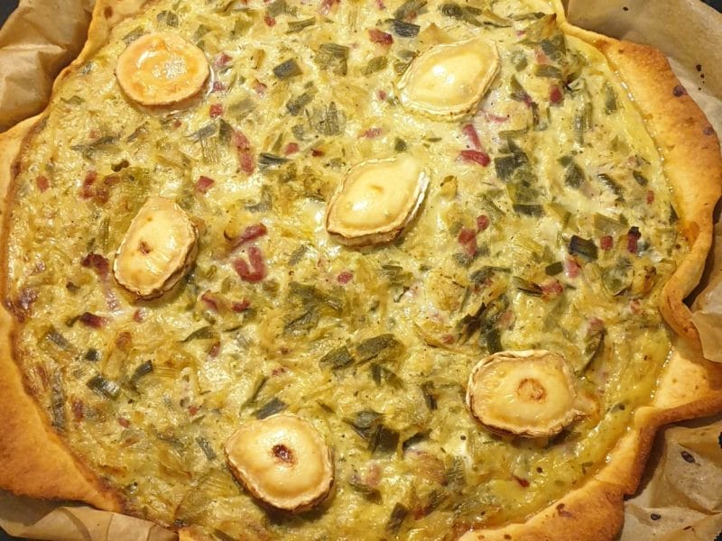 Cliquez pour zoomer ! Tarte aux poireaux Thermomix par viki972