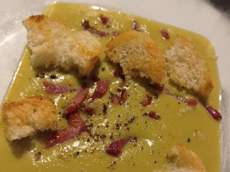 Cliquez pour zoomer ! Velouté de petits pois Thermomix par Fanychou