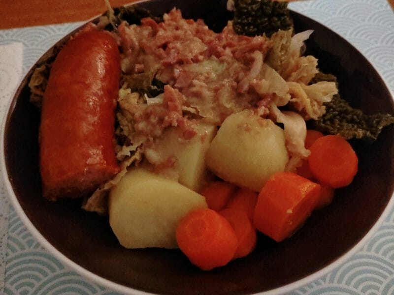 Cliquez pour zoomer ! Potée au chou Thermomix par lachieuse