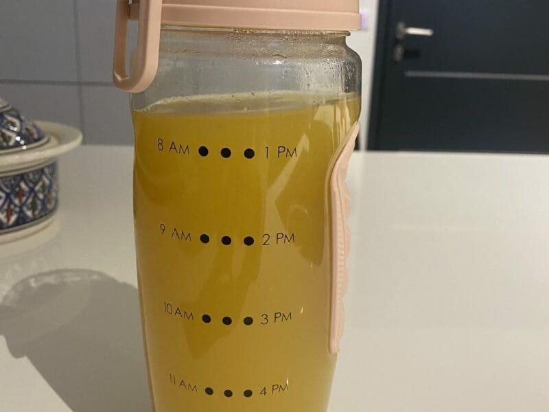 Cliquez pour zoomer ! Infusion citron, gingembre et miel Thermomix par sahar74
