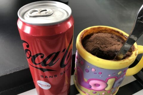 Cliquez pour zoomer ! Mug cake poires chocolat Thermomix par lola130510