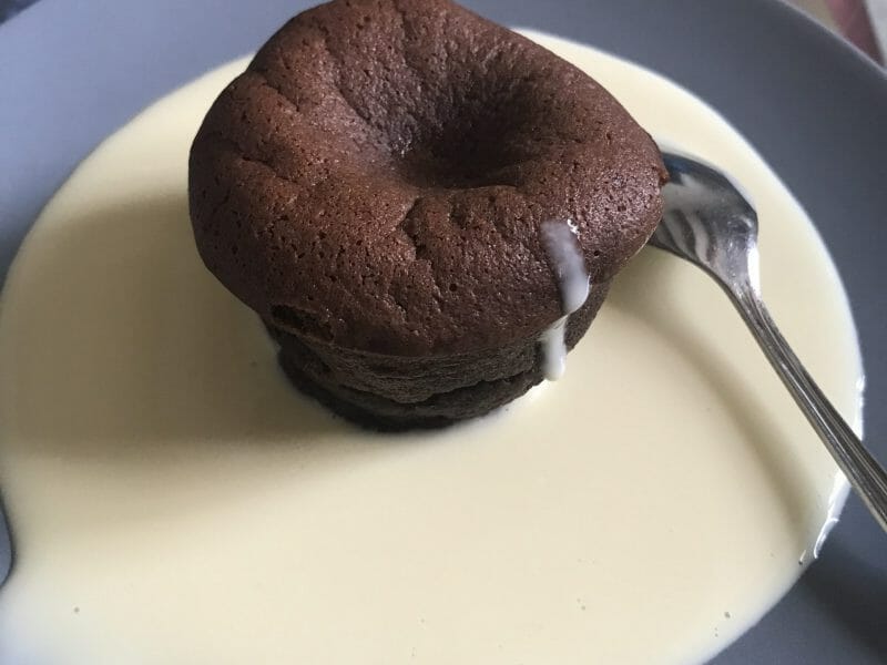 Cliquez pour zoomer ! Moelleux au chocolat cœur fondant Thermomix par jean-philippe_14