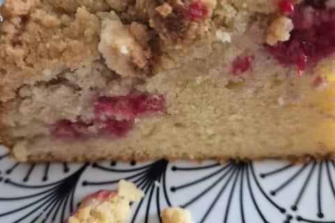 Cliquez pour zoomer ! Crumb cake framboises Thermomix par titia49680
