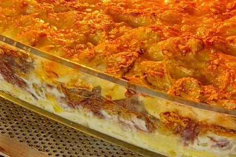 Cliquez pour zoomer ! Gratin dauphinois au confit de canard Thermomix par titia49680