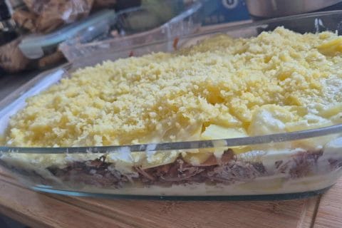 Cliquez pour zoomer ! Gratin dauphinois au confit de canard Thermomix par titia49680
