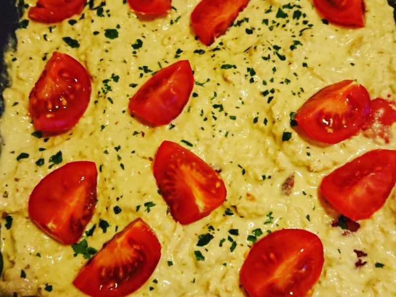 Cliquez pour zoomer ! Clafoutis de thon Thermomix par Julie-Alexis