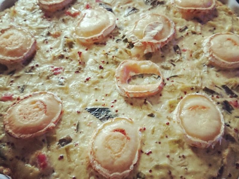 Cliquez pour zoomer ! Tarte aux poireaux Thermomix par Julie-Alexis