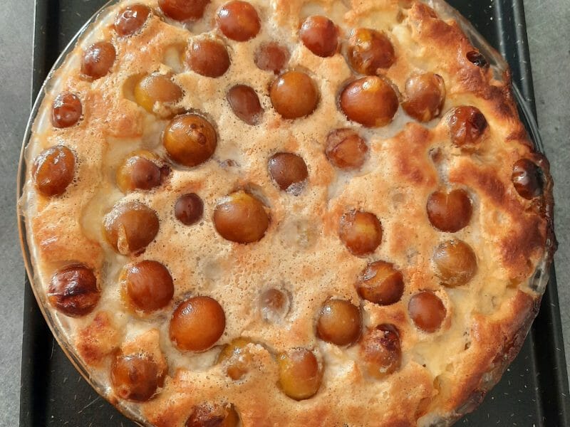 Cliquez pour zoomer ! Clafoutis aux cerises Thermomix par elodie_2509