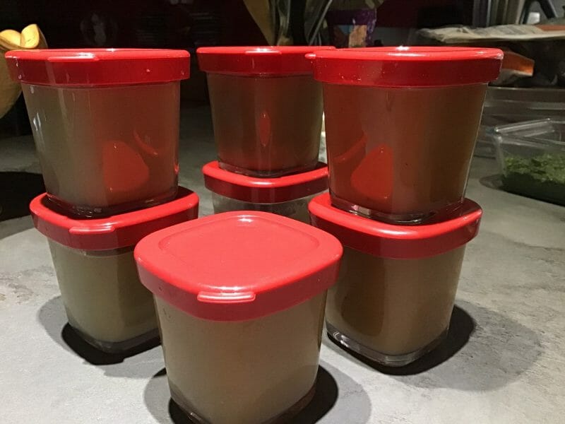 Compote pomme châtaigne au Thermomix Cookomix