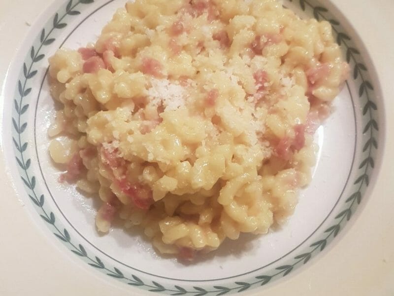 Cliquez pour zoomer ! Risotto de coquillettes Thermomix par bichette057