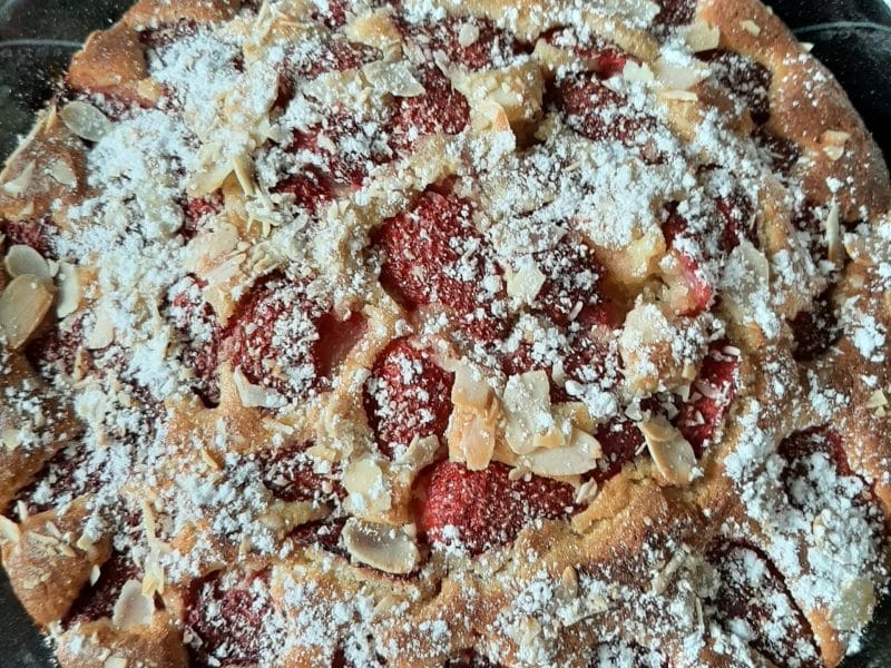 Cliquez pour zoomer ! Gâteau amandes et fruits rouges Thermomix par shc72