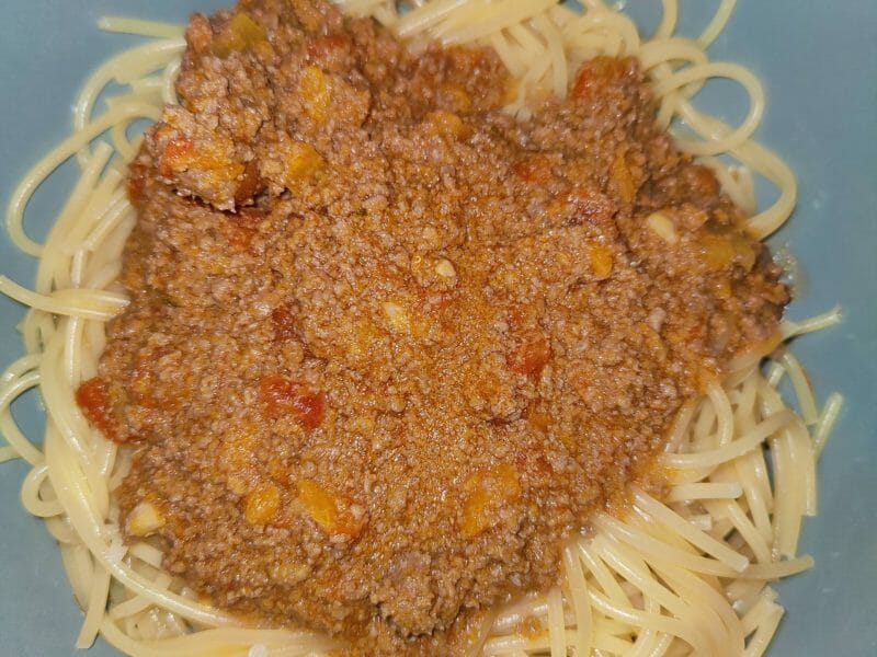 Cliquez pour zoomer ! Spaghettis bolognaise Thermomix par leada