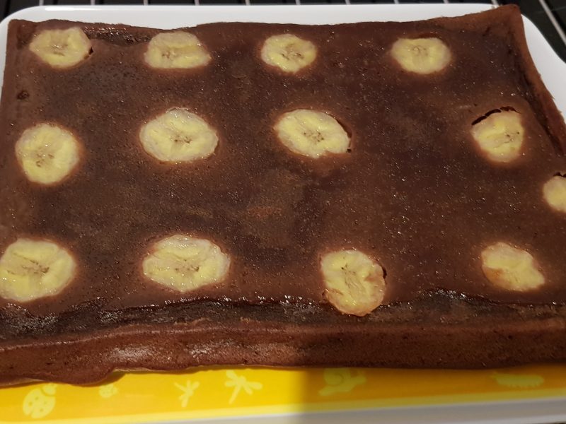 Cliquez pour zoomer ! Brownie fondant choco-banane Thermomix par Isa9175