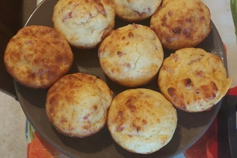 Cliquez pour zoomer ! Mini muffins au comté et aux lardons Thermomix par malika57140