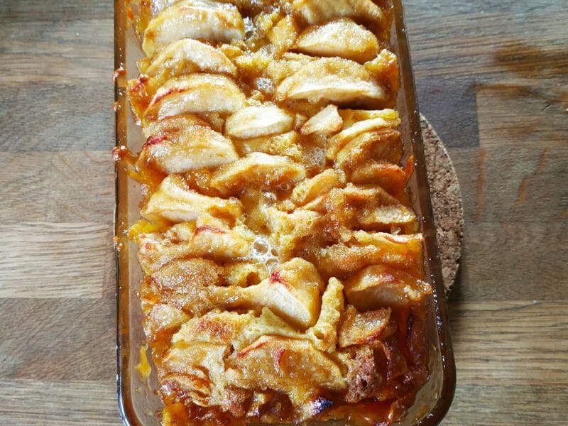 Cliquez pour zoomer ! Cake aux pommes à l’ancienne Thermomix par MMs