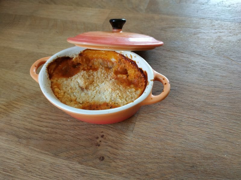 Cliquez pour zoomer ! Crumble aux légumes provençaux Thermomix par MMs