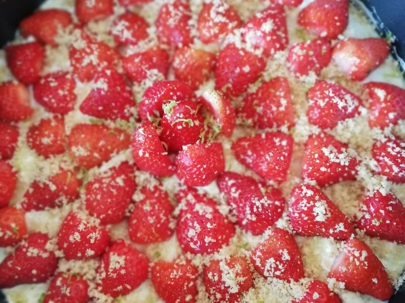 Cliquez pour zoomer ! Tarte aux fraises sans cuisson Thermomix par nenette61