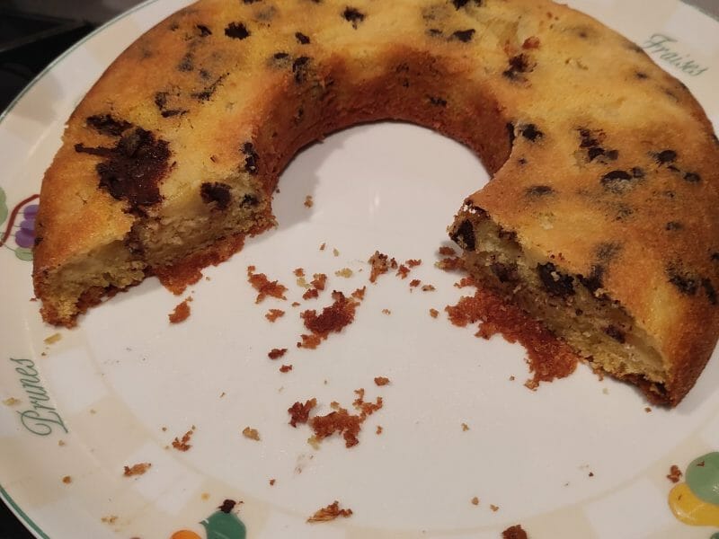 Cliquez pour zoomer ! Gâteau des femmes pressées poires et chocolat Thermomix par Olive49