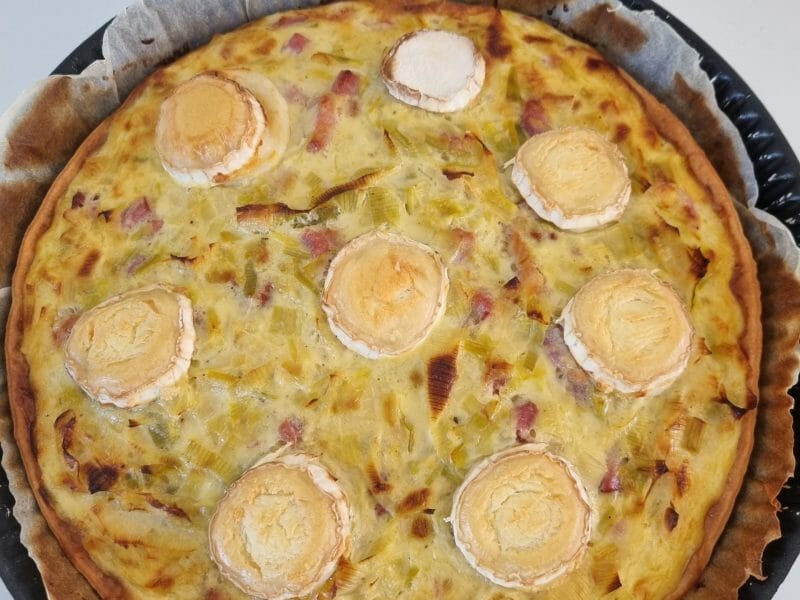 Cliquez pour zoomer ! Tarte aux poireaux Thermomix par Toupie60