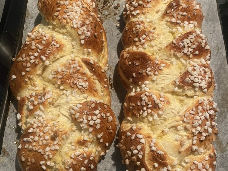 Cliquez pour zoomer ! Brioche tressée à la mie filante Thermomix par lolotte2012