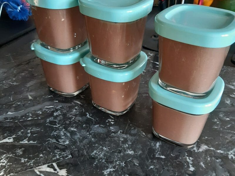 Cliquez pour zoomer ! Danette au chocolat Thermomix par nathalie_1078