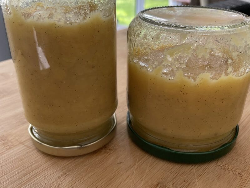 Cliquez pour zoomer ! Confiture banane, vanille et rhum Thermomix par junea