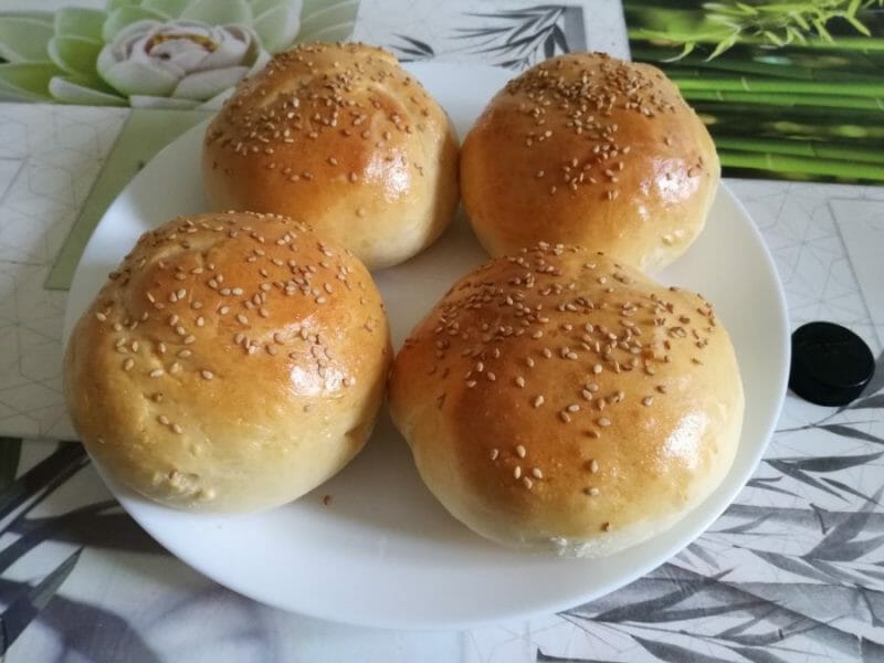 Cliquez pour zoomer ! Pains hamburger Thermomix par Babydol