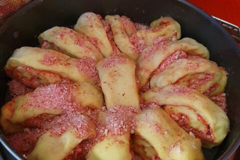Cliquez pour zoomer ! Brioche aux pralines roses Thermomix par Carine63