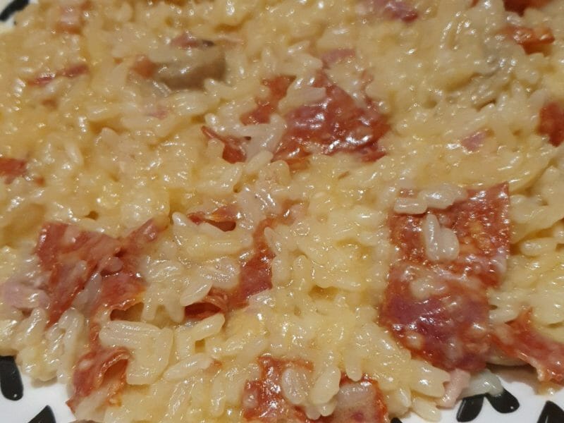 Cliquez pour zoomer ! Risotto au chorizo Thermomix par Carine63
