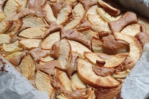 Cliquez pour zoomer ! Gâteau aux pommes, noix et raisins secs Thermomix par Carine63