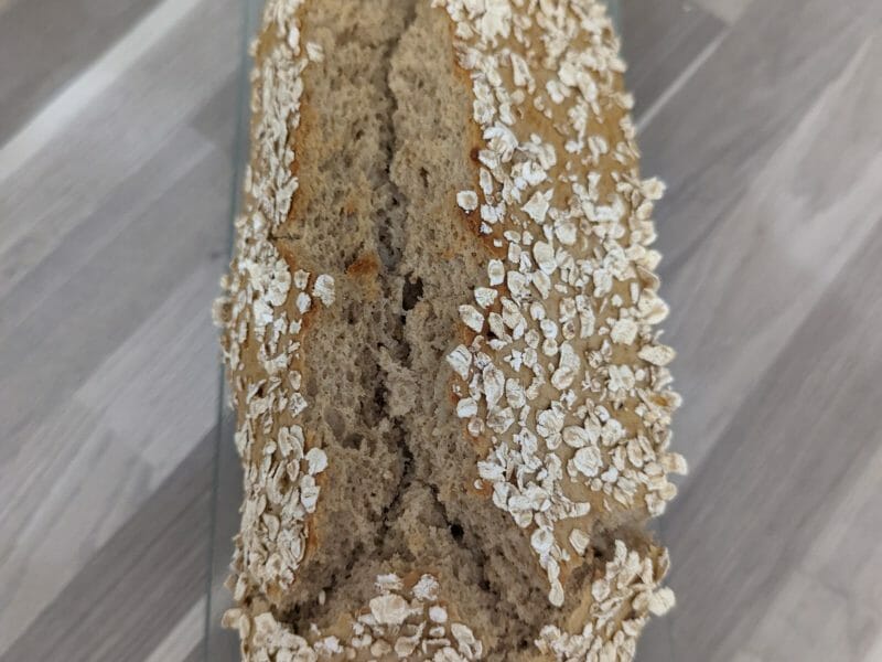 Cliquez pour zoomer ! Pain aux flocons d’avoine et au miel Thermomix par maylismanoe