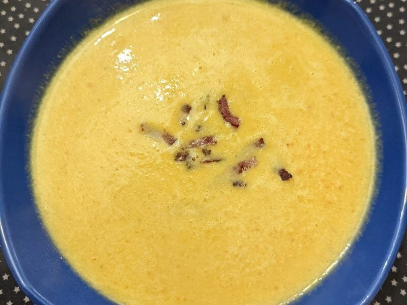 Cliquez pour zoomer ! Velouté de patates douces et carottes Thermomix par maylismanoe