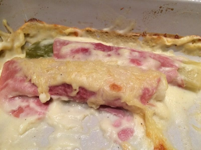 Cliquez pour zoomer ! Gratin de poireau au jambon Thermomix par Elodie1280