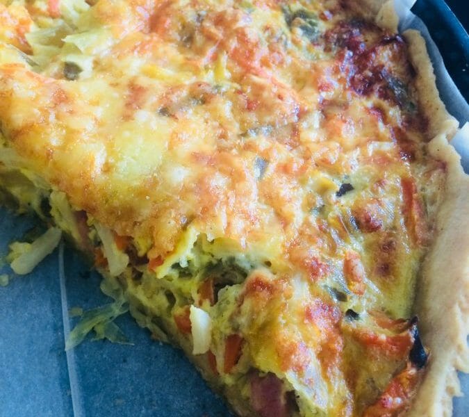 Cliquez pour zoomer ! Tarte aux poireaux Thermomix par Elodie1280