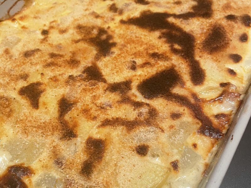 Cliquez pour zoomer ! Gratin de pâtisson Thermomix par Elodie1280