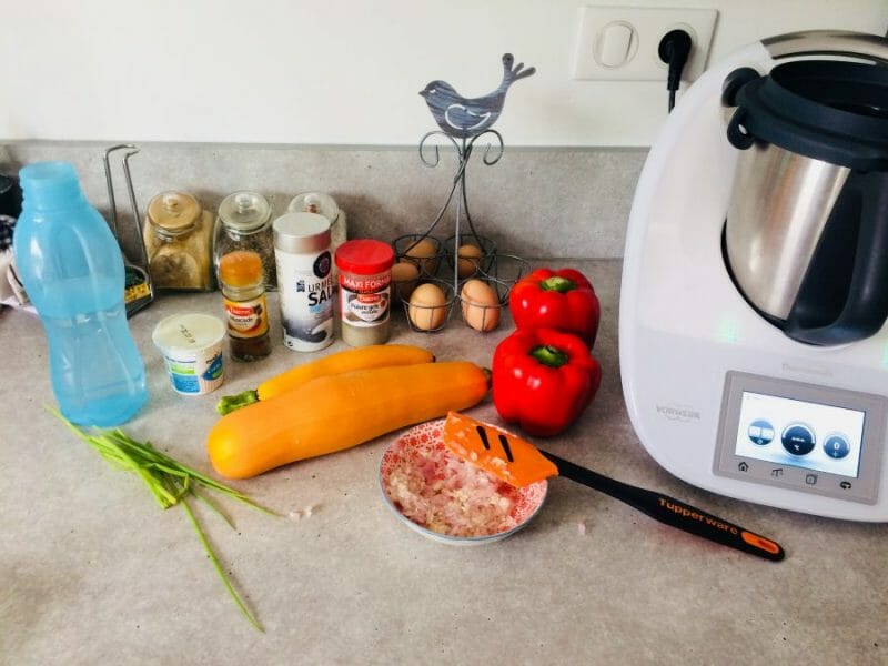 Terrine de courgettes au Thermomix Cookomix