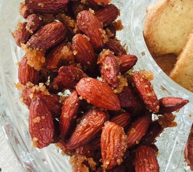 Cliquez pour zoomer ! Amandes grillées à la cannelle et au miel Thermomix par Elodie1280