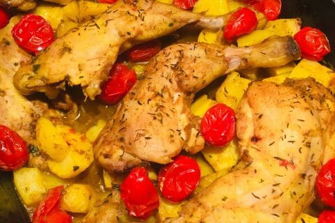 Cliquez pour zoomer ! Poulet rôti à la Marocaine Thermomix par Elodie1280
