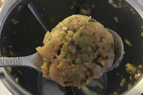 Cliquez pour zoomer ! Boulettes de poulet aux olives Thermomix par Elodie1280