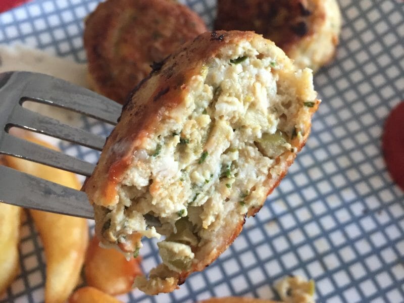 Cliquez pour zoomer ! Boulettes de poulet aux olives Thermomix par Elodie1280