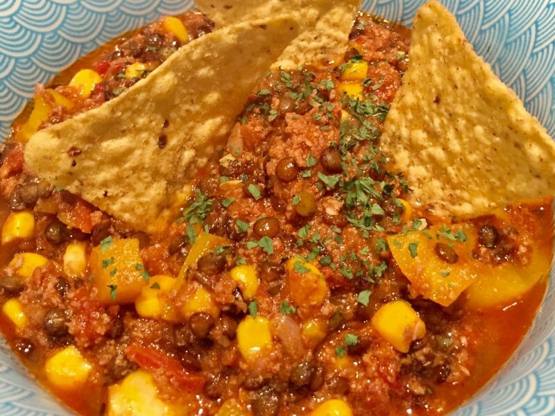 Cliquez pour zoomer ! Lentilles façon chili Thermomix par Elodie1280