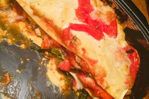 Cliquez pour zoomer ! Lasagnes épinards et chèvre Thermomix par Elodie1280