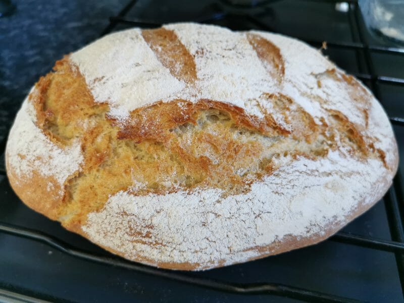 Cliquez pour zoomer ! Pain Cocotte Thermomix par Faby207