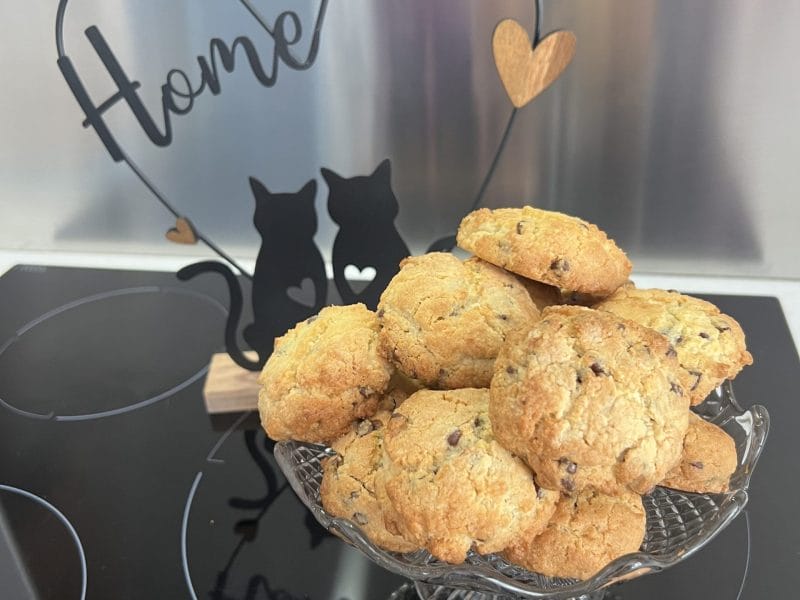 Cliquez pour zoomer ! Cookies à la noix de coco et pépites de chocolat Thermomix par cricridu10