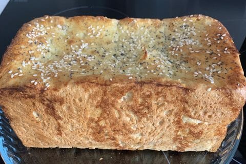 Cliquez pour zoomer ! Pain de mie aux blancs d’oeufs et aux graines de céréales Thermomix par cricridu10