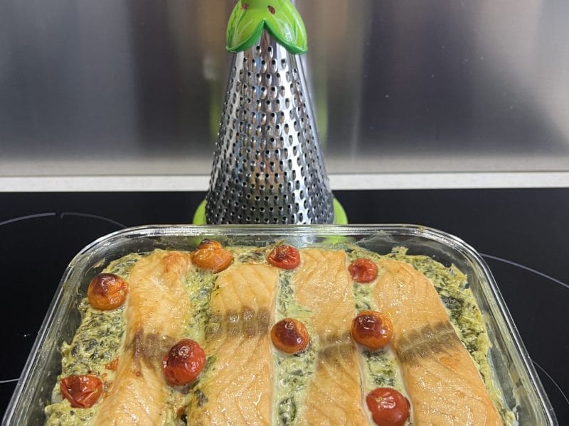 Cliquez pour zoomer ! Saumon à la Toscane Thermomix par cricridu10