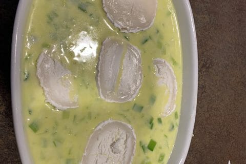 Cliquez pour zoomer ! Clafoutis de poireaux et lardons Thermomix par cricridu10